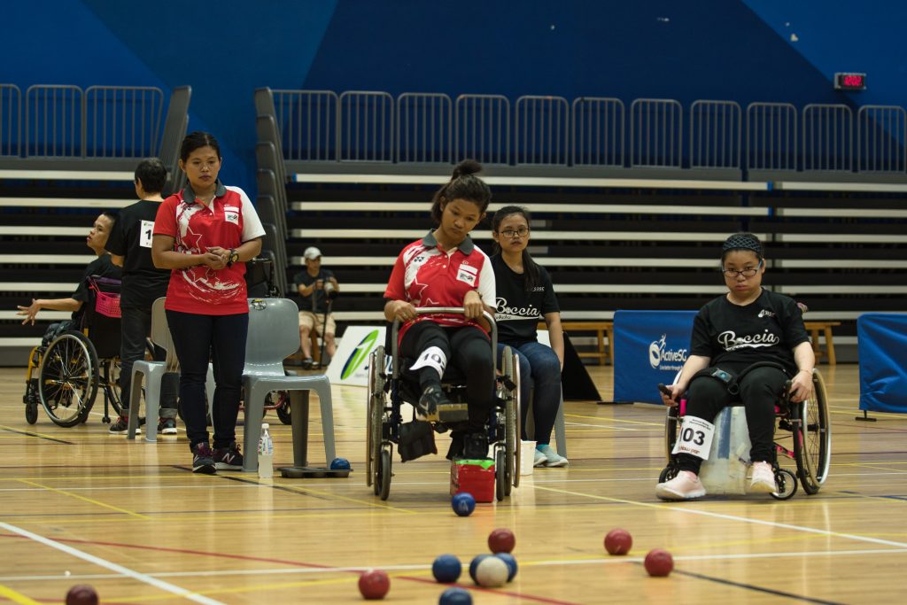 Paralympics results boccia Members