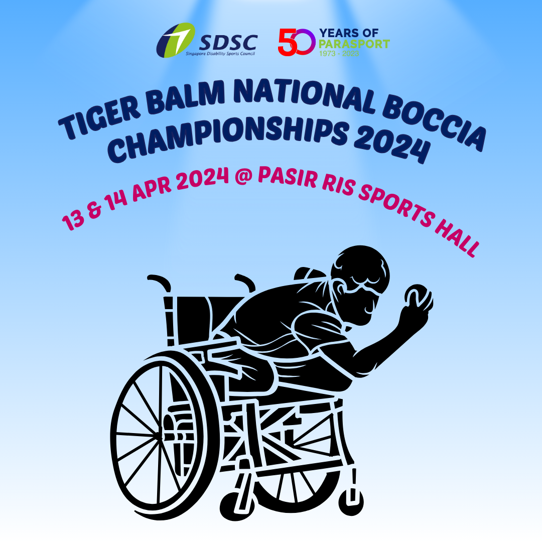 Tiger Balm National Boccia Championships 2024 SDSC