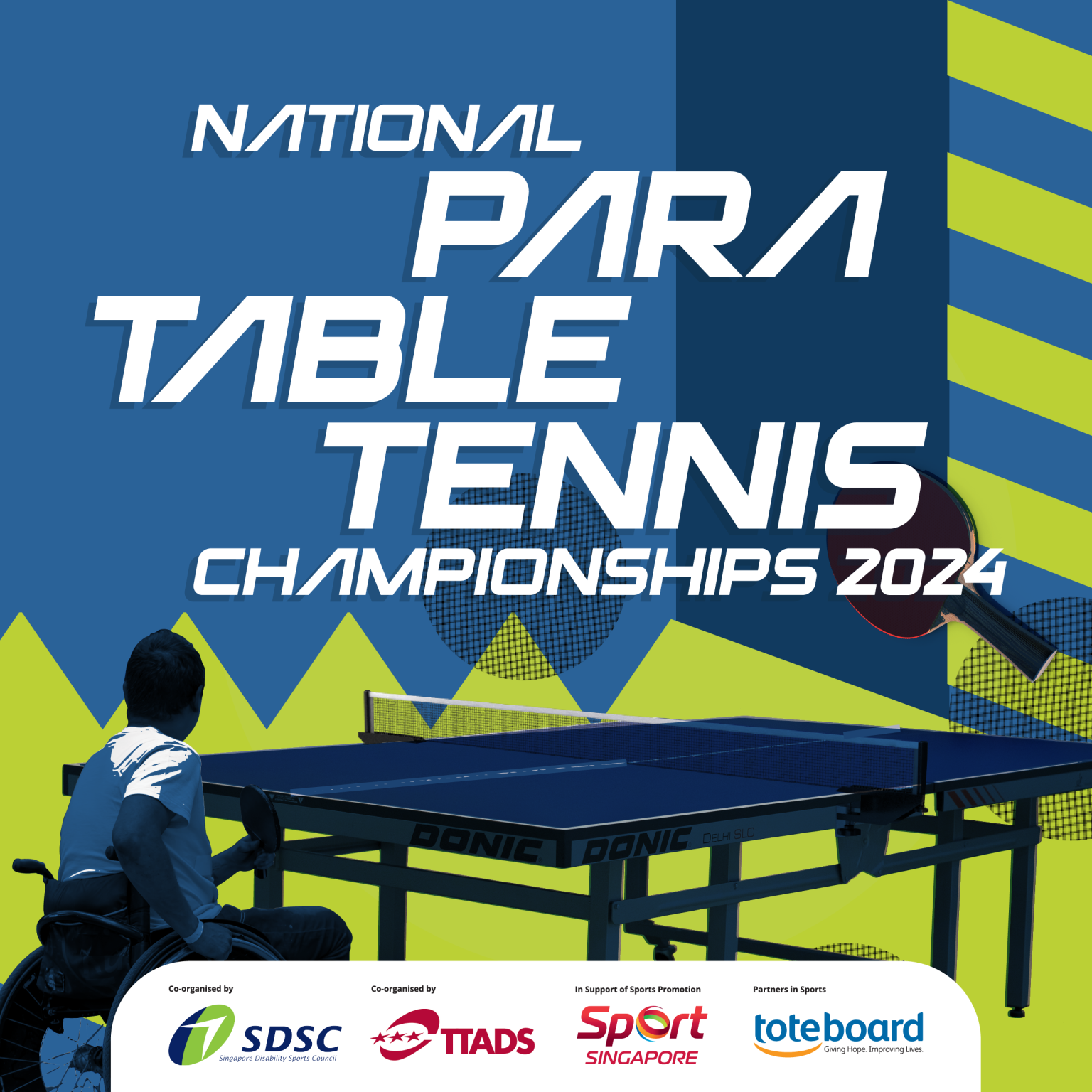 National Para Table Tennis Championships 2024 SDSC